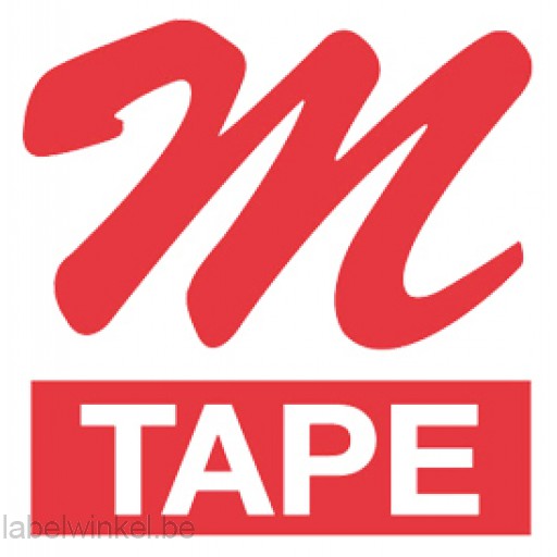 MK-521BZ TM-Tape 9mm zwart op blauw